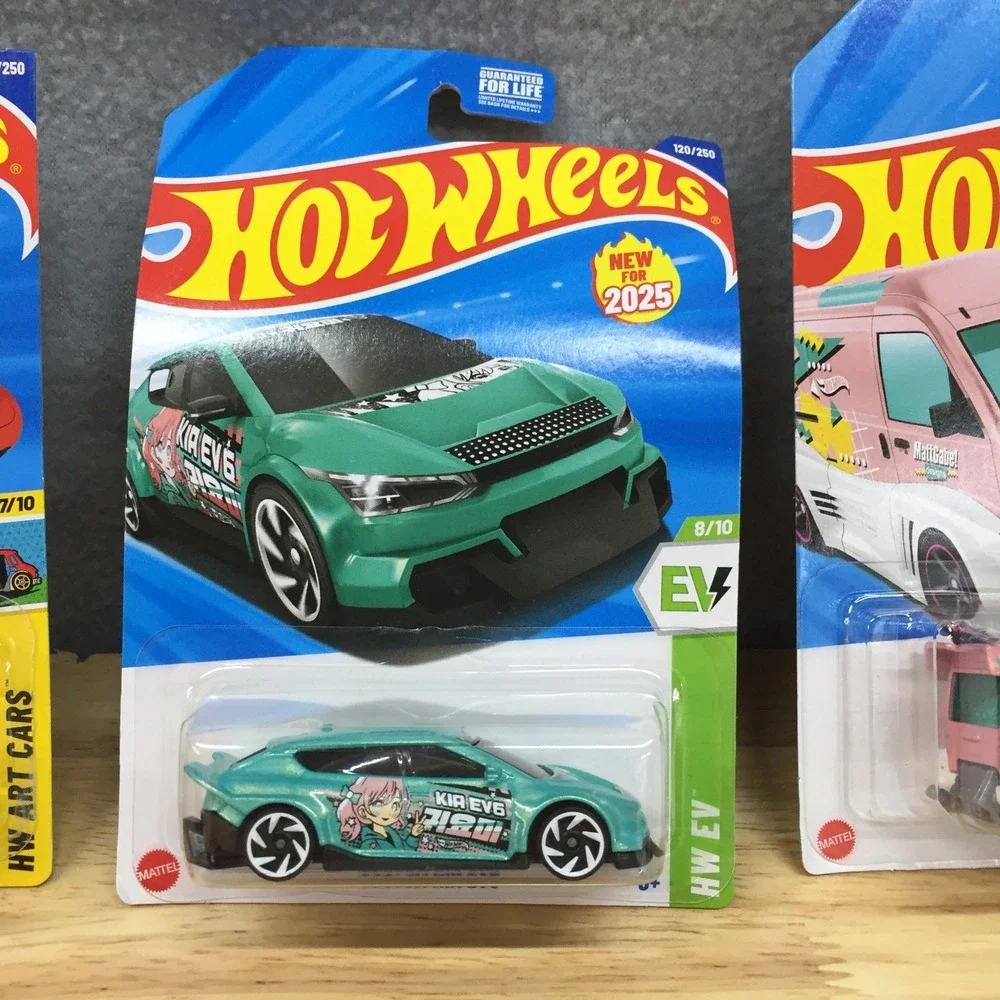 Hot Wheels Lot of 4 Custom Kia EV6 Kei Swap 70 Plymouth Superbird Monteracer